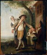 L'Ivresse (Louis-Joseph Watteau de Lille) - Muzeo.com