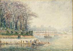 L'Oise à l'Isle-Adam (Eugène Murer) - Muzeo.com