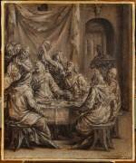 L'Onction de Béthanie (Dirck Barendsz) - Muzeo.com