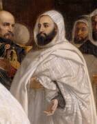 Louis Napoléon prince-président annonçant à Abd-el-Kader sa libération (détail) (Ange Tissier) - Muzeo.com