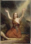 Madeleine au désert (Herminie Déhérain) - Muzeo.com