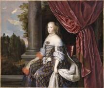 Marie-Thérèse d'Autriche, Infante d'Espagne, reine de France (Jean Nocret) - Muzeo.com