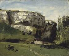 Paysage de Franche-Comté (Gustave Courbet) - Muzeo.com