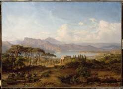 Paysage d'Italie (August Lucas) - Muzeo.com