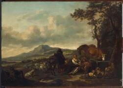 Paysage italien (Jan Baptist Weenix) - Muzeo.com