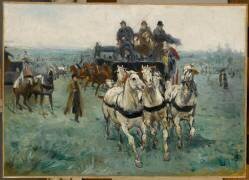 Retour de Longchamp (Carl-Georg Arsenius) - Muzeo.com