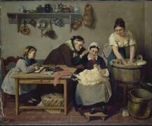 Scène familiale (Georges Petit-Wéry) - Muzeo.com