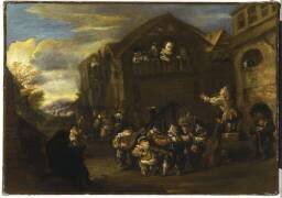 Scène grotesque (anonyme) - Muzeo.com