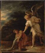 Tobie et l'Ange (Salvator Rosa) - Muzeo.com