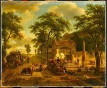 Une Route (Jean-Louis Demarne) - Muzeo.com