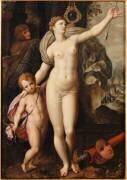 Vénus et l'Amour (Jacob de Backer) - Muzeo.com