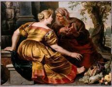 Vertume et Pomone (Cornelis de Vos) - Muzeo.com