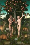 Adam et Eve (Lucas Cranach l'Ancien) - Muzeo.com