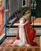 Détail de l'Annonciation (Filippino Lippi) - Muzeo.com