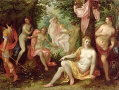 Diana et Acteon (Jan Brueghel l'Ancien) - Muzeo.com