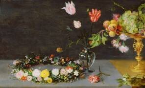 Fleurs et fruits (Jan Brueghel l'Ancien) - Muzeo.com