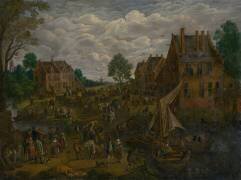 Foire aux Pays-Bas (Jan Brueghel l'Ancien) - Muzeo.com