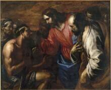 Jésus guérissant l'aveugle (anonyme) - Muzeo.com