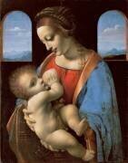 La Litta Madonna (Léonard de Vinci) - Muzeo.com