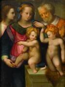 La Sainte Famille (Domenico Puligo) - Muzeo.com