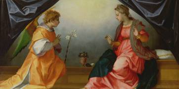 L'Annonciation (Andrea del Sarto) - Muzeo.com