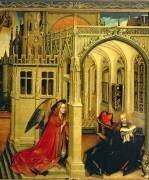 L'Annonciation (Robert Campin) - Muzeo.com