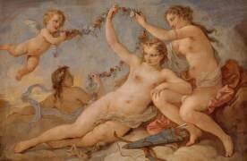 Les Trois Grâces (Charles Joseph Natoire) - Muzeo.com