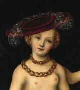 Détail - Les trois Grâces (Lucas Cranach l'Ancien) - Muzeo.com