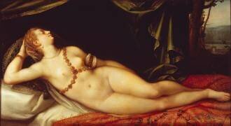 Muse endormie (Joseph Heintz l'Ancien) - Muzeo.com