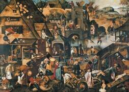 Proverbes flamands (Pieter Brueghel le Jeune) - Muzeo.com