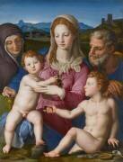 Sainte Famille (Bronzino) - Muzeo.com