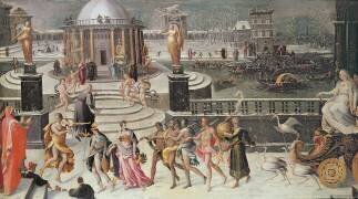 Triumph of Winter (Antoine Caron) - Muzeo.com