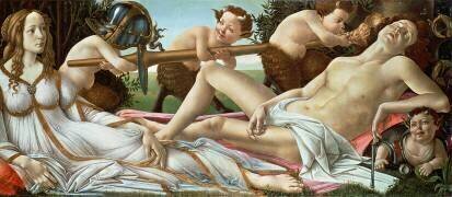Vénus et Mars (Sandro Botticelli) - Muzeo.com