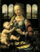 Vierge et enfant (Léonard de Vinci) - Muzeo.com
