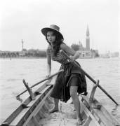 L'actrice Chelo Alonso à Venice, 1959 (Graziano Arici) - Muzeo.com
