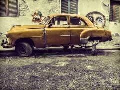 Old car/cat (Svetlin Yosifov) - Muzeo.com